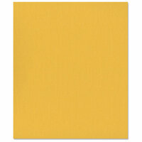 Bazzill Basics - 8.5 x 11 Cardstock - Grasscloth Texture - Yukon Gold