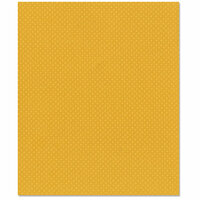 Bazzill Basics - 8.5 x 11 Cardstock - Dotted Swiss Texture - Honey