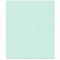 Bazzill Basics - 8.5 x 11 Cardstock - Grasscloth Texture - Turquoise Mist