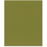 Bazzill Basics - 8.5 x 11 Cardstock - Canvas Texture - Saguaro