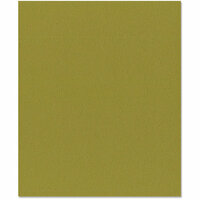 Bazzill Basics - 8.5 x 11 Cardstock - Orange Peel Texture - Olive, CLEARANCE