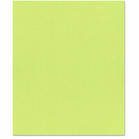 Bazzill Basics - 8.5 x 11 Cardstock - Criss Cross Texture - Lemon Lime