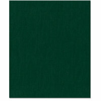 Bazzill Basics - 8.5 x 11 Cardstock - Canvas Texture - Jade