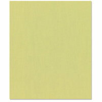 Bazzill Basics - 8.5 x 11 Cardstock - Canvas Texture - Pear