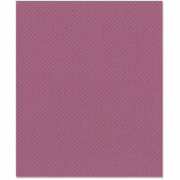Bazzill Basics - 8.5 x 11 Cardstock - Dotted Swiss Texture - Grape Jelly