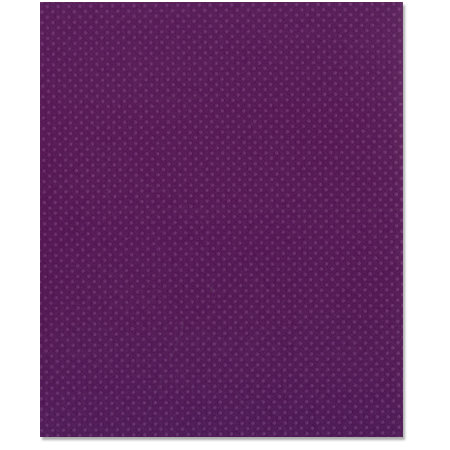 Bazzill Basics - 8.5 x 11 Cardstock - Dotted Swiss Texture - Plum Pudding