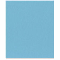 Bazzill Basics - 8.5 x 11 Cardstock - Canvas Texture - Ocean