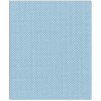 Bazzill Basics - 8.5 x 11 Cardstock - Dotted Swiss Texture - Poolside