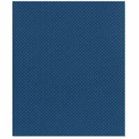 Bazzill Basics - 8.5 x 11 Cardstock - Dotted Swiss Texture - Neptune