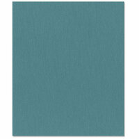 Bazzill Basics - 8.5 x 11 Cardstock - Grasscloth Texture - Rain, CLEARANCE