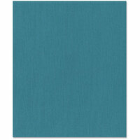 Bazzill Basics - 8.5 x 11 Cardstock - Grasscloth Texture - Blue Oasis