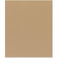 Bazzill Basics - 8.5 x 11 Cardstock - Canvas Texture - Fawn