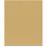 Bazzill Basics - 8.5 x 11 Cardstock - Classic Texture - Peanut, CLEARANCE