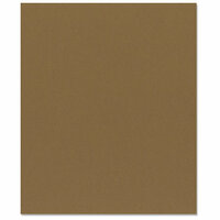 Bazzill - 8.5 x 11 Cardstock - Smooth Texture - Carob Cream