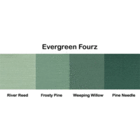 Bazzill Basics - Fourz Multi-Packs - 12 x 12 - Evergreen, CLEARANCE