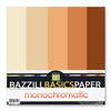 Bazzill Basics - Monochromatic Packs 12x12 - Oranges