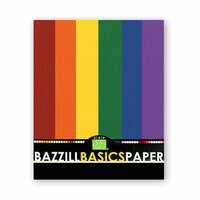 Bazzill - 8.5 x 11 Cardstock Pack - 30 Sheets - Rainbow