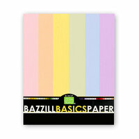 Bazzill Cardstock - 8.5x11 Spring Pastels Multi-Pack