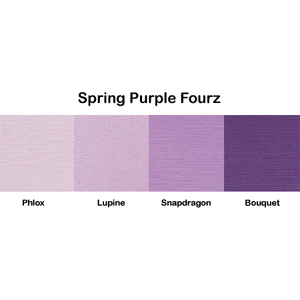 Bazzill Basics - Fourz Multi-Packs - 8.5 x 11 - Spring Purple, CLEARANCE