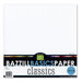 Bazzill Basics - Bulk Cardstock Pack - 25 Sheets - 12 x 12 - White