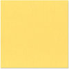 Bazzill Basics - 12 x 12 Cardstock - Canvas Texture - Lemonade