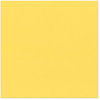 Bazzill Basics - 12 x 12 Cardstock - Smooth Texture - Banana Bliss, CLEARANCE