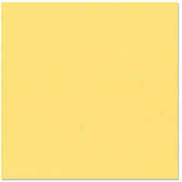 Bazzill - 12 x 12 Cardstock - Orange Peel Texture - Lemon Tart
