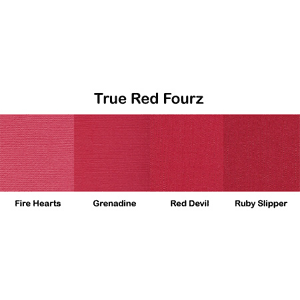 Bazzill Basics - Fourz Multi-Packs - 8.5 x 11 - True Red, CLEARANCE