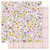 Best Creation Inc - A Walk in the Garden Collection - 12 x 12 Double Sided Glitter Paper - Spring Flowers