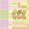 Best Creation Inc - Safari Girl Collection - Cardstock Stickers - Combo