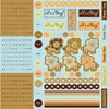 Best Creation Inc - Safari Boy Collection - Cardstock Stickers - Combo