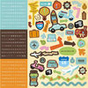 Best Creation Inc - Travel Forever Collection - Cardstock Stickers - Combo