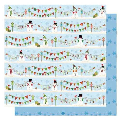 Best Creation Inc - Christmas Wishes Collection - 12 x 12 Glittered Paper - Just For You