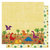 Best Creation Inc - Dinosaur Collection - 12 x 12 Double Sided Glitter Paper - Dino-Fun