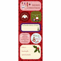 Best Creation Inc - FaLaLa Christmas Collection - Expressions - Die Cut Chipboard Pieces