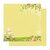 Best Creation Inc - Fairy Collection - 12 x 12 Double Sided Glitter Paper - Fairyland Left