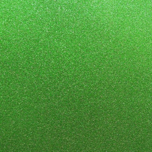 Best Creation Inc - 12 x 12 Glitter Cardstock - Green