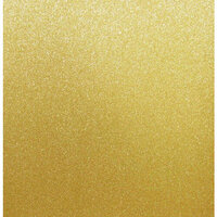 Best Creation Inc - 12 x 12 Glitter Cardstock - Gold