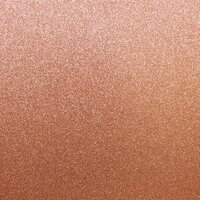 Best Creation Inc - 12 x 12 Glitter Cardstock - Dark Copper