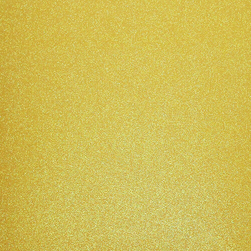 Best Creation Inc - 12 x 12 Glitter Cardstock - Yellow