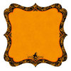 Best Creation Inc - Haunted House Collection - Halloween - 12 x 12 Die Cut Glitter Paper - Jack O Lantern, CLEARANCE