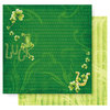 Best Creation Inc - St Patrick Collection - 12 x 12 Double Sided Glitter Paper - Luck