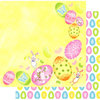 Best Creation Inc - Easter Moment Collection - 12 x 12 Double Sided Glitter Paper - Coloring Eggs