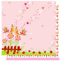 Best Creation Inc - Sweetie Pie Collection - 12 x 12 Double Sided Glitter Paper - Sweetie Pie