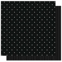 Best Creation Inc - Mr. and Mrs. Collection - 12 x 12 Double Sided Glitter Paper - Mr. and Mrs. Dots