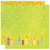 Best Creation Inc - Let&#039;s Party! Collection - 12 x 12 Double Sided Glitter Paper - Blow Out the Candles