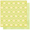 Best Creation Inc - Bunny Love Collection - Easter - 12 x 12 Double Sided Glitter Paper - Garden Bunnies