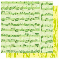 Best Creation Inc - St. Patrick Collection - 12 x 12 Double Sided Glitter Paper - Celtic Lulabye