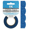 Best Creation Inc - Glitter Tape - Scallop - Ocean Blue