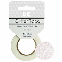 Best Creation Inc - Glitter Tape - White